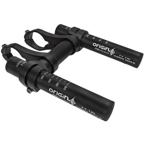 Origin8 Mini Clip-On Tri Bars, 25.4-31.8