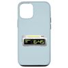 Morning digital alarm clock Case for iPhone 12/12 Pro