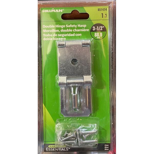 HILLMAN DOUBLE HINGE SAFETY HASP #851414