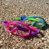 Splash About Goggles Snapper Mask, Green and Blue, Junior (6-14 Years)