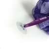 1541 London Exfoliating Bath & Shower Body Puff/Scrunchie/Buffer (Aubergine)