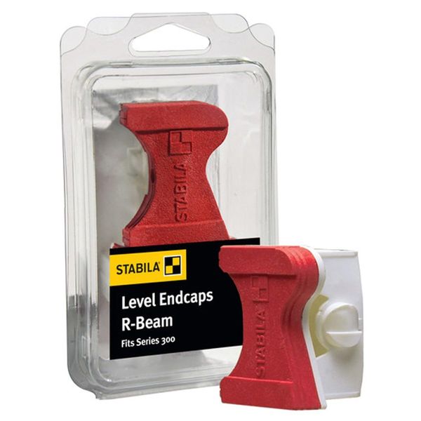 Stabila Pair of Replacement End Caps for R Type Range Type R Profile STBRTYPE