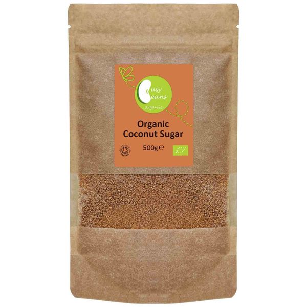 Organic Coconut Sugar - Certified Organic - by Busy Beans Organic (500g)