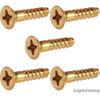 Phillips Flat Head Wood Screw Solid Brass #12X4'' Qty 25