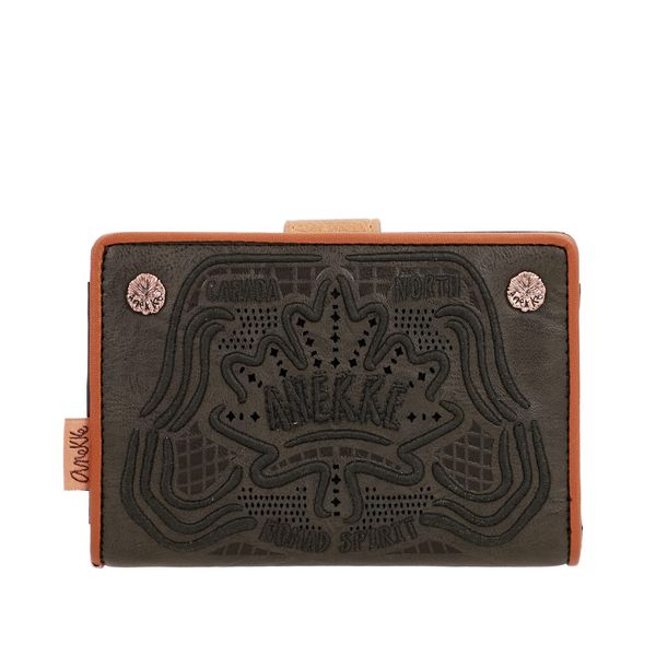 Anekke Canada Wallet 14 cm, Green-Brown, Standard size