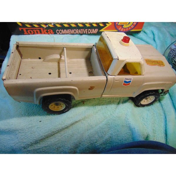 Old And Original Tonka Chevron Pickup Truck Pressed Steel