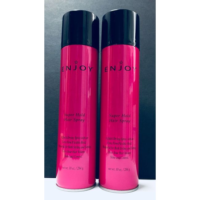 Super Hold Hair Spray from ENJOY - 2 Pack / 10 fl oz each