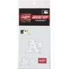 Rawlings | MLB Authentic Baseball Helmet Decal Kit | Oakland Athletics