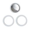 Pezzetti Steelexpress Replacement Parts Set 4 Cups (2 Seals + 1 Filter Insert)