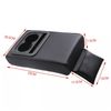 Auto Center Console Armrest Pillow with Cup Holder Memory Foam Car Armrest Pad