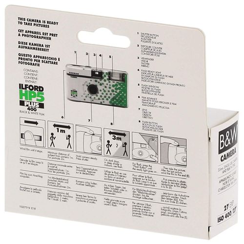 Ilford HP5 PLUS Disposable Camera with Flash