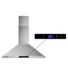 30 inch Wall Mount Stainless Steel Range Hood Kitchen Vent Touch Control 700 CFM
