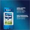 Gillette Clear Gel Power Rush Anti-Perspirant Deodorant, 3.8 Oz, Pack of 2