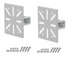 Life2 Kiku Security Camera Mounting Hardware Surveillance Camera Bracket Housing Fixing Bracket Mount 2pcs