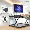 MINI small portable standing desk converter conversion riser topper cheap stand 