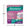 Women's Incontinence & Postpartum Briefs, 2XL, Maximum Absorption (54 Count)