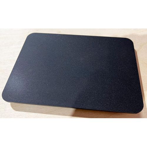 Matte Black Acrylic Sheet with Customized Rounded Corners Laser Cut Sign Blanks (1/4" Thick Matte Black, 11" x 11" (1 Piece)) Customize Now