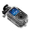 Waterproof Case 60M Diving Shell 60M Housing Cover Dual Screen Set for DJI Action 2