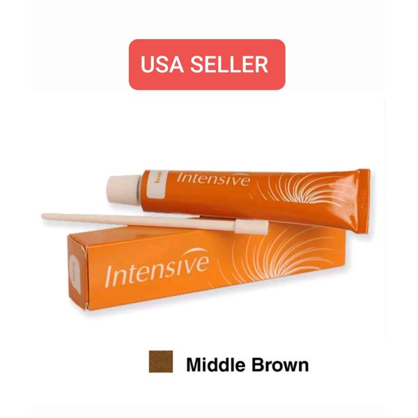 Eyelash & Eyebrows Tint "Middle Brown " Professional  20 mg Germany