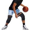 PISIQI Compression Collision Avoidance Knee Sleeve, 2 Sleeves, Black, S