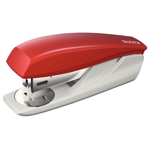 Leitz NeXXt 55016025 Office Stapler Small 25-Sheet Capacity in Blister Packaging Red