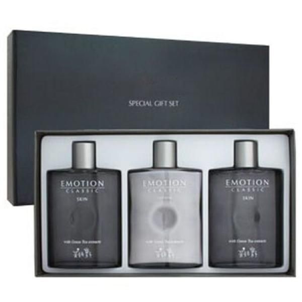 Man with plug green tea extract men&#39;s cosmetics set skin 2 + lotion 1_MC