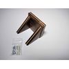 Wall Mount Display Shelf (Solid Walnut Wood with Maple Inlay)