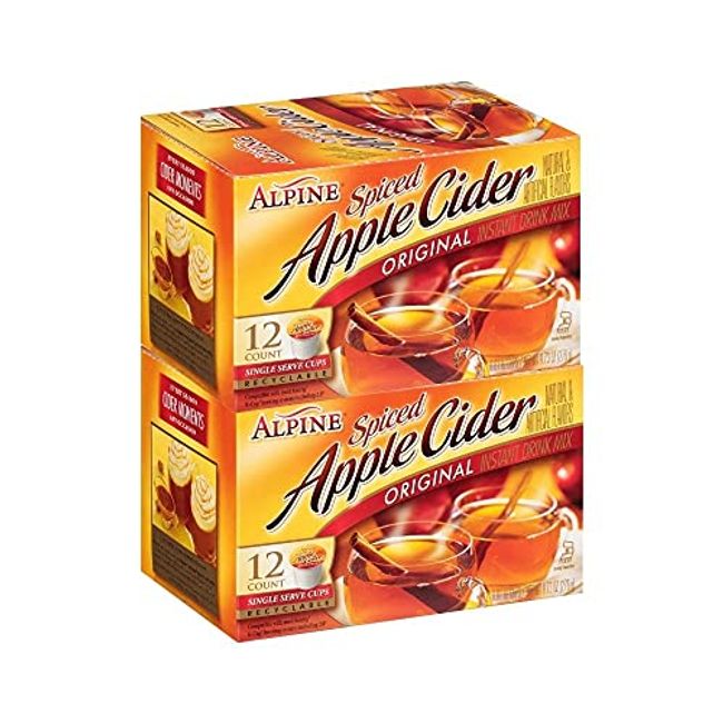 Alpine spiced apple cider k cups hotsell