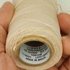 Linhasita Waxed Thread 100 g / 170 m Polyester 1 mm Thick Macrame, 30 Colours ecru