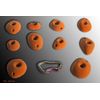 Move-it-Climbingholds Mini Spheres Klettergriffe S, Farbe:schwarz