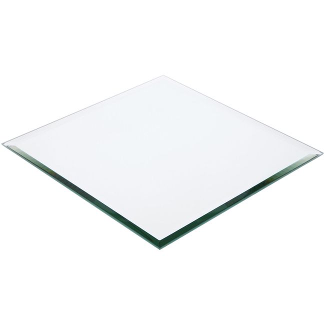 Plymor Square 5mm Beveled Glass Mirror, 10 inch x 10 inch