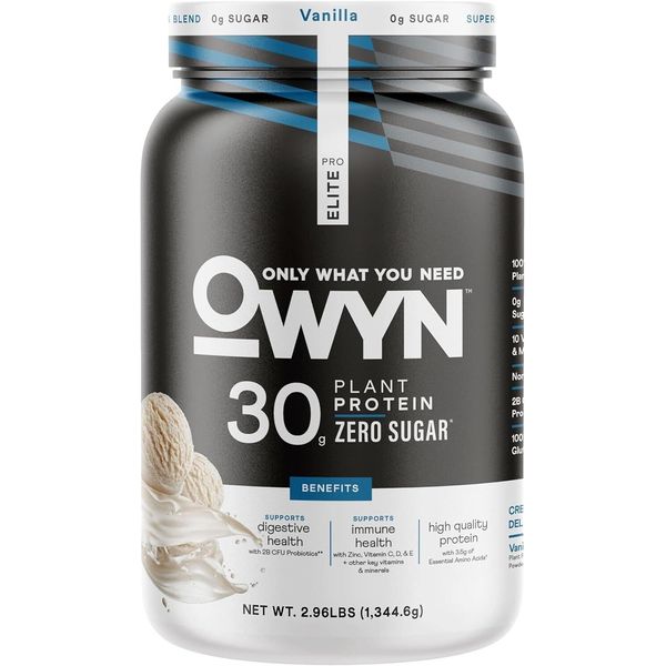 OWYN Only What You Need Pro Elite Vegan Plant-Based High Protein Powder 2.9lb