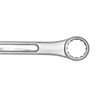 Genius Tools 24mm Combination Wrench - Matt Finish - 726024