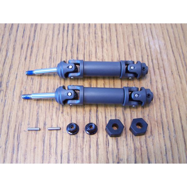 Fits Traxxas Drag Slash Rear Axles Extreme Heavy Duty Driveshafts Hexes Nut Pin