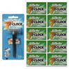 Sterling Razor 100 Gillette 7 o'clock Double Edge Blades Classic Safety Two Side