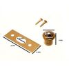 12 X Solid Brass 10mm Sprung Roller Ball Catch Latch for Cupboard Doors