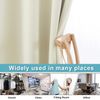 Extra Wide Curtains for Divider Room Separation Soundproof Temporary Door Curtai