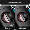 roygra Cigar Cutter, Enlarge V-Cut Fit All Cigar Sizes - 4 Pack