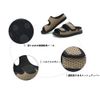 DEEYOTA Nursing Shoes, Sneakers, Senior Shoes, Elderly Shoes, Full Open Type, Sandals, For Elderly, Adjustable, Wide, Bunions, Rehabilitation, Swollen Legs, Nursing Shoes, Respect for the Aged Day, Black 1, US Men's 8.5 (26.5 cm)
