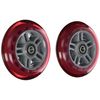Razor Scooter Replacement Wheels Set with Bearings - Red