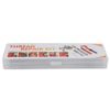 25 Pieces M7 Thread Repair Insert Kit with Transparent Plastic Box for Processing Machines
