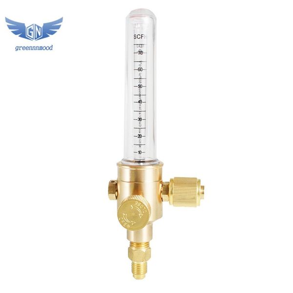 Nitrogen Flow Meter Max inlet Pressure 50 PSIG Brass New