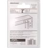 Hardware Essentials 851101 Flat Corner Brace Iron Bright Brass 2" - 4 Pack