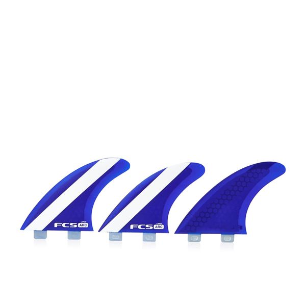 FCS ARC Performance Core Tri Fin Set - Blue