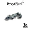 Skunk Prints HyperFlexi™ Articulated Squirrel 3D Printed Sensory Fidget, Premium Linking System (Grey)