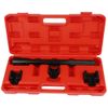 4pc Inner Tie Rod Removal Set Mechanics Installation Tool Dual Socket Adaptor