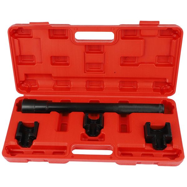 4pc Inner Tie Rod Removal Set Mechanics Installation Tool Dual Socket Adaptor