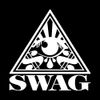 Seeing Eye Swag Cutting Sticker White White