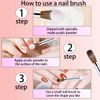 Kolinsky Acrylic Nail Brush KEMEISI (Pink 16)