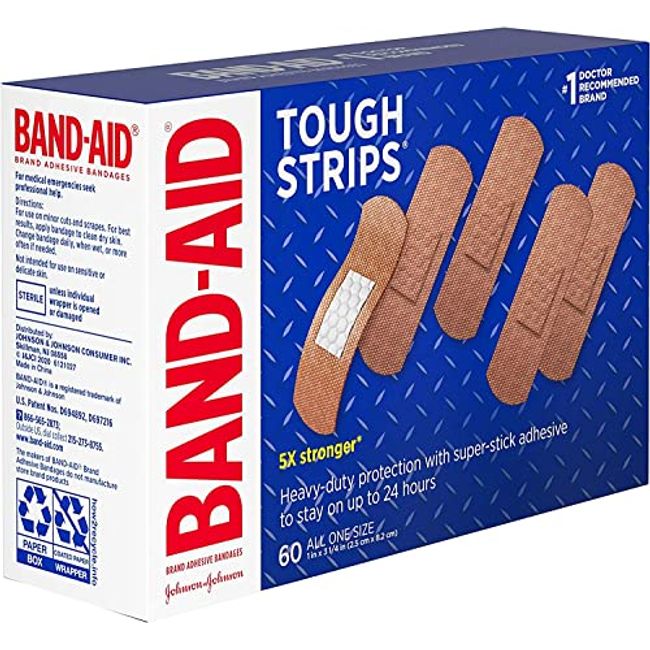 Band-aid Flex Fabric Travel Pack - 8 Each/pack (12 Pack)